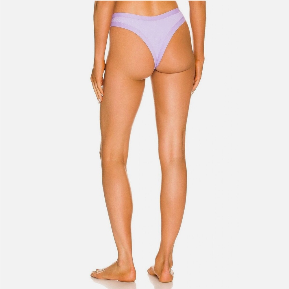 l*space Lilac Ribbed Ring-Detail Bikini Set - Picture 16 of 16
